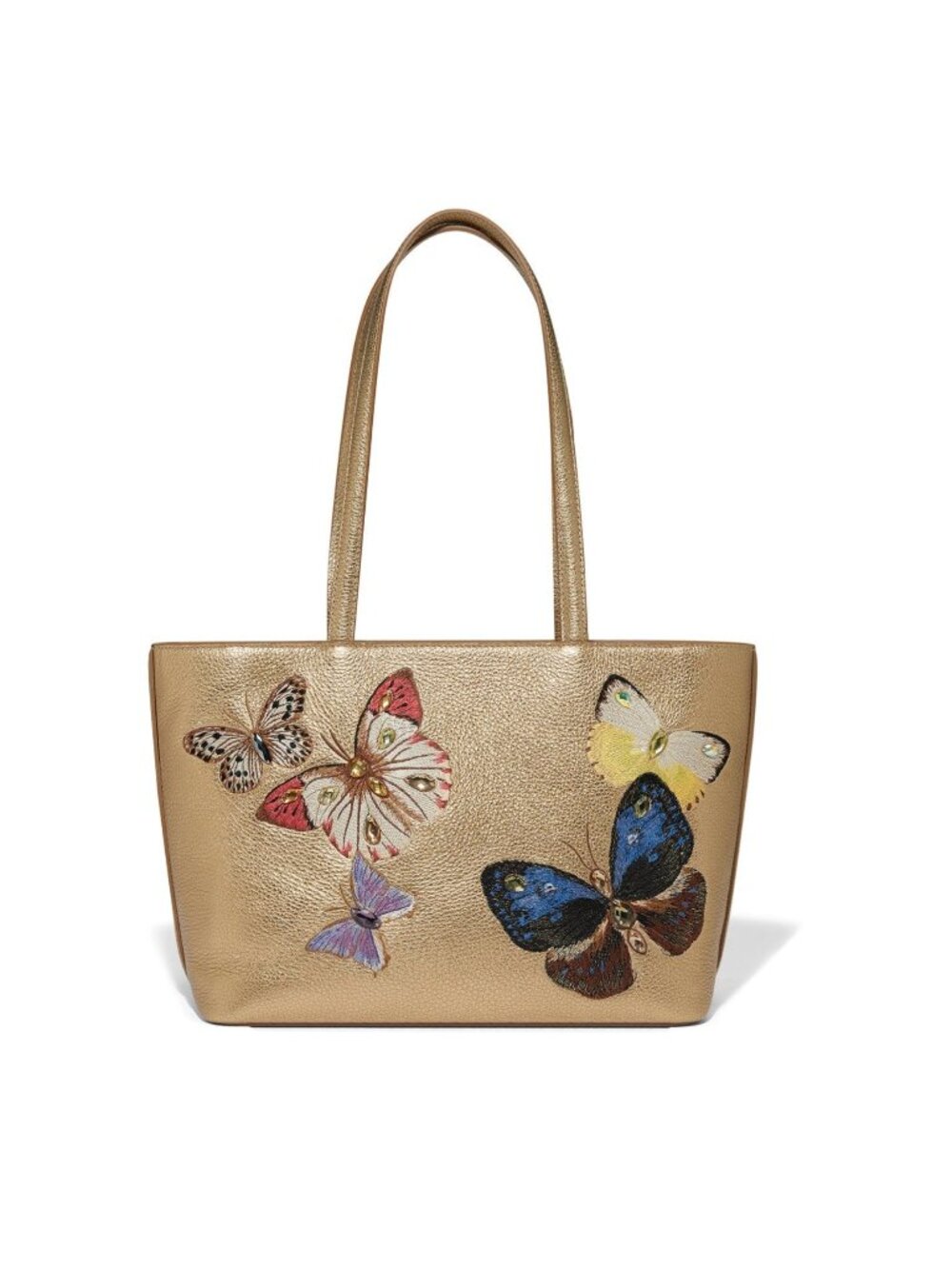 Brighton Sydney Butterfly Queenie Tote Embroidered Style H4443G MSRP: $595 NWT